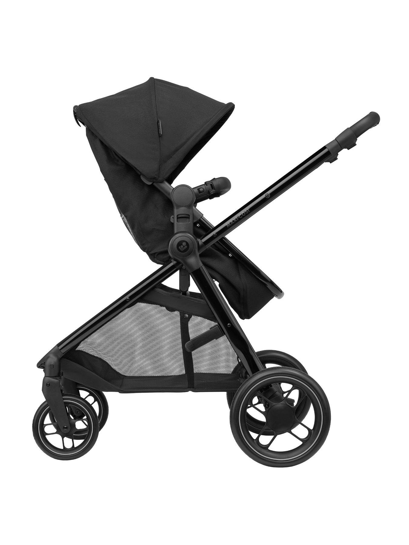  image of maxi-cosi-zelia-luxe-cabriofix-i-size-amp-base-travel-system-twillic-black