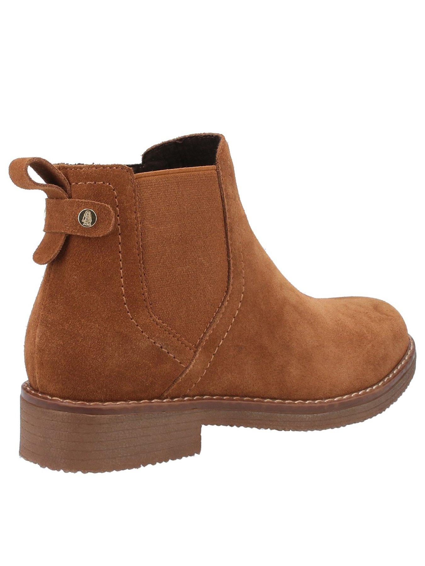 Image 3 of 4 of Hush Puppies Wide Fitting Maddy Ankle Boot - Tan