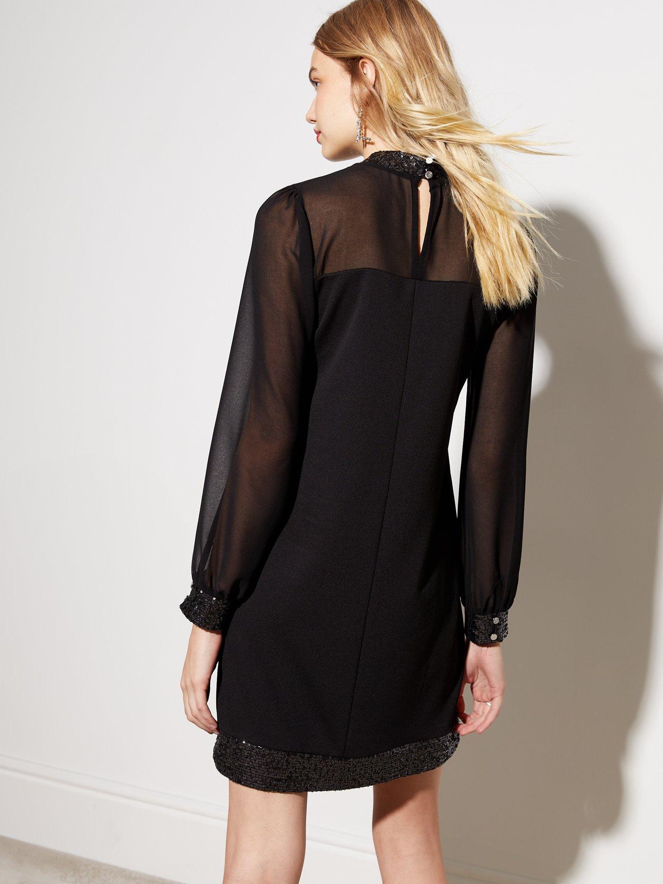 New look black tunic 2024 dress