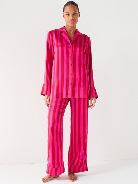 v-by-very-stripe-revere-pyjama-set-pinknbsp