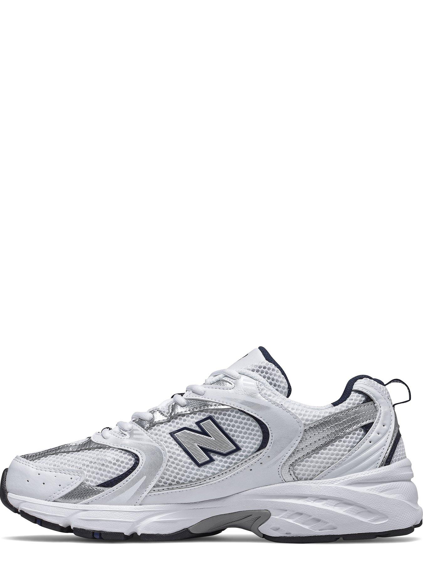 Image 2 of 7 of New Balance Unisex 530 Trainers - White/blue