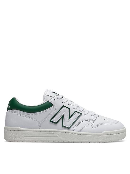 front image of new-balance-480-low-trainers-whitegreen