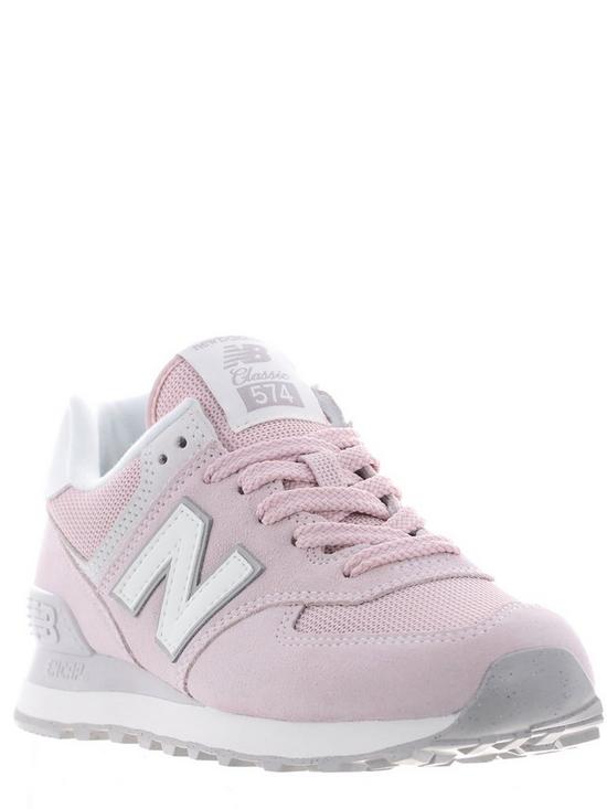 stillFront image of new-balance-574-trainers-pink