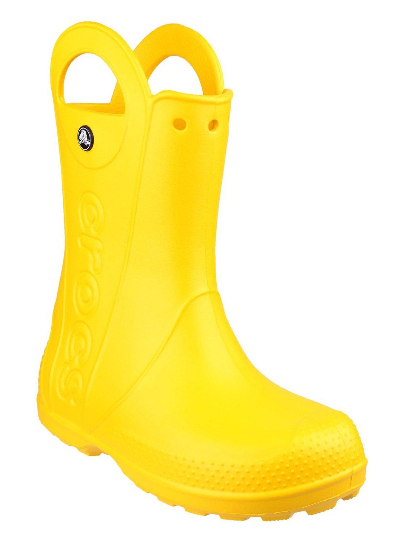  image of crocs-handle-it-rain-boots-yellow
