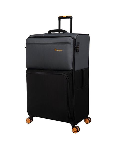 it-luggage-duo-tone-greyblack-x-large-suitcase-set