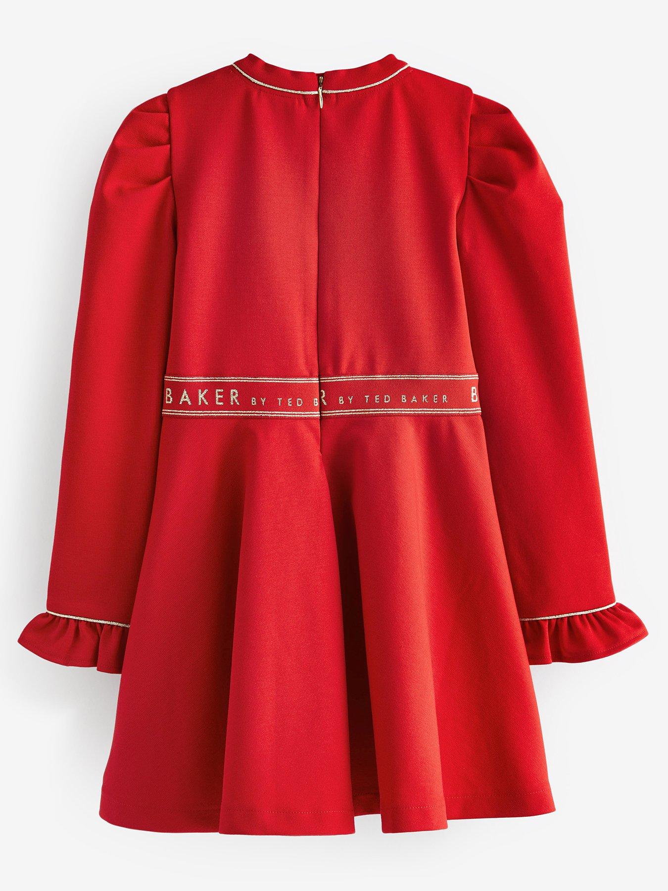 Ted baker on sale girls red dress