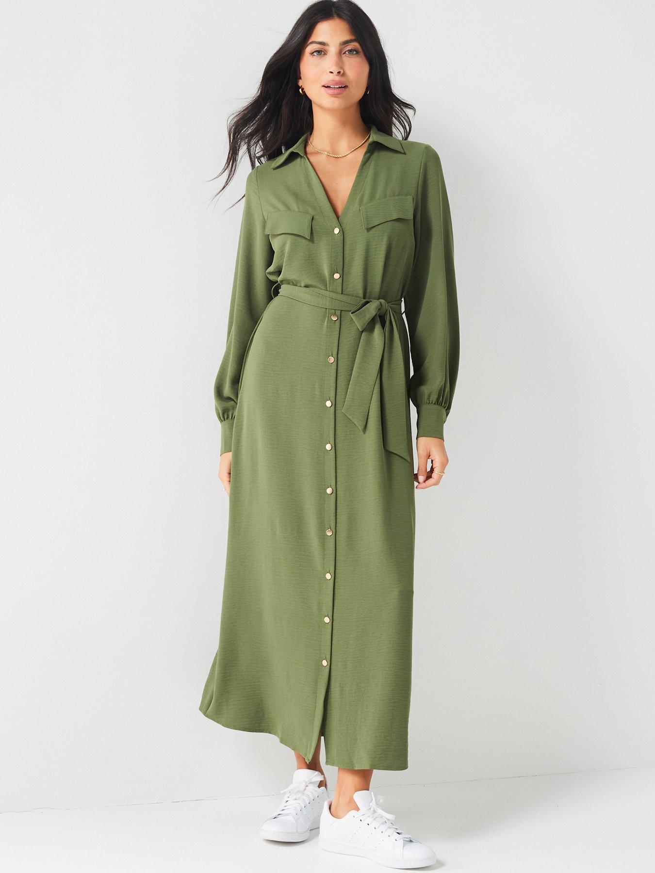 Midi utility dress clearance