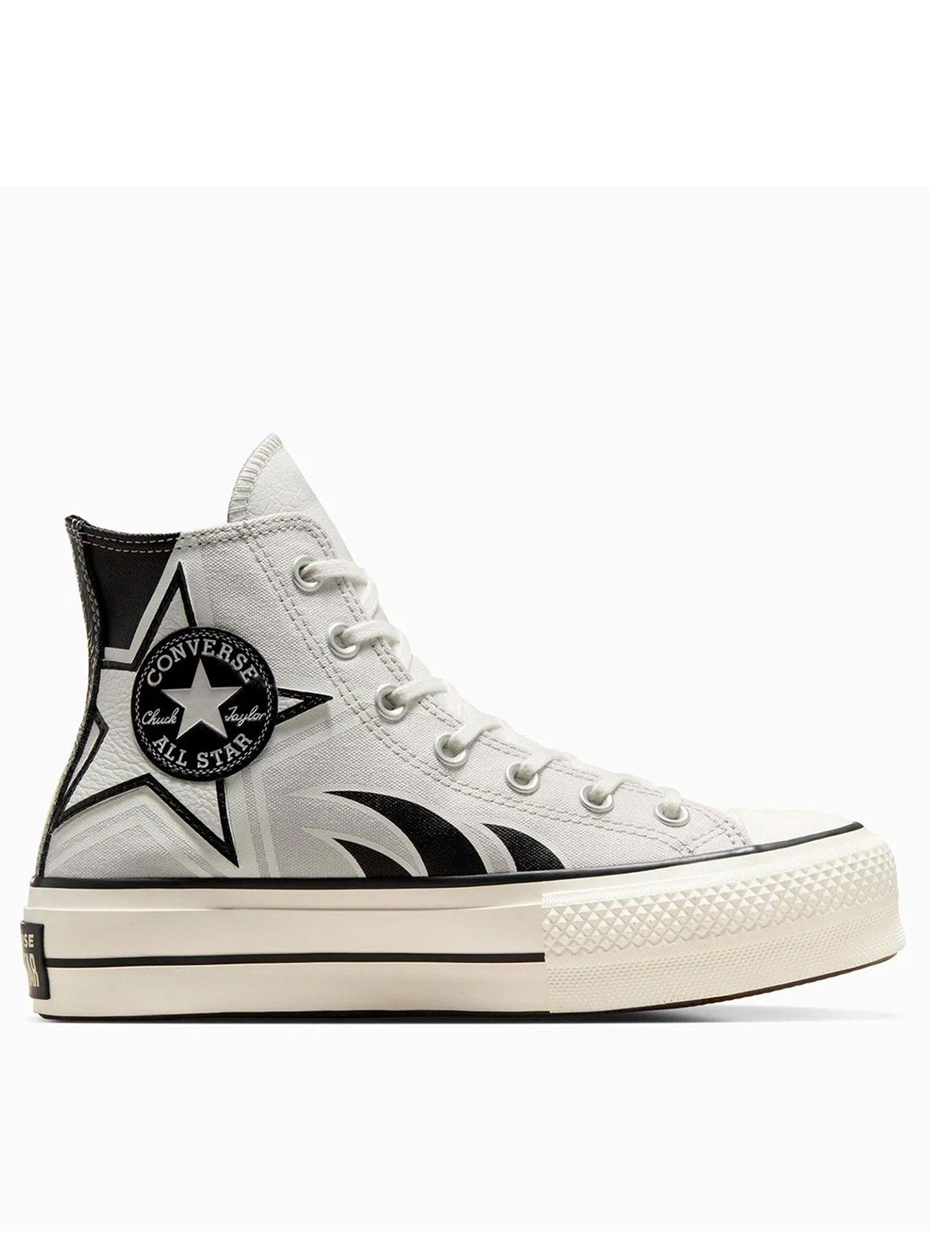 Light gray outlet converse