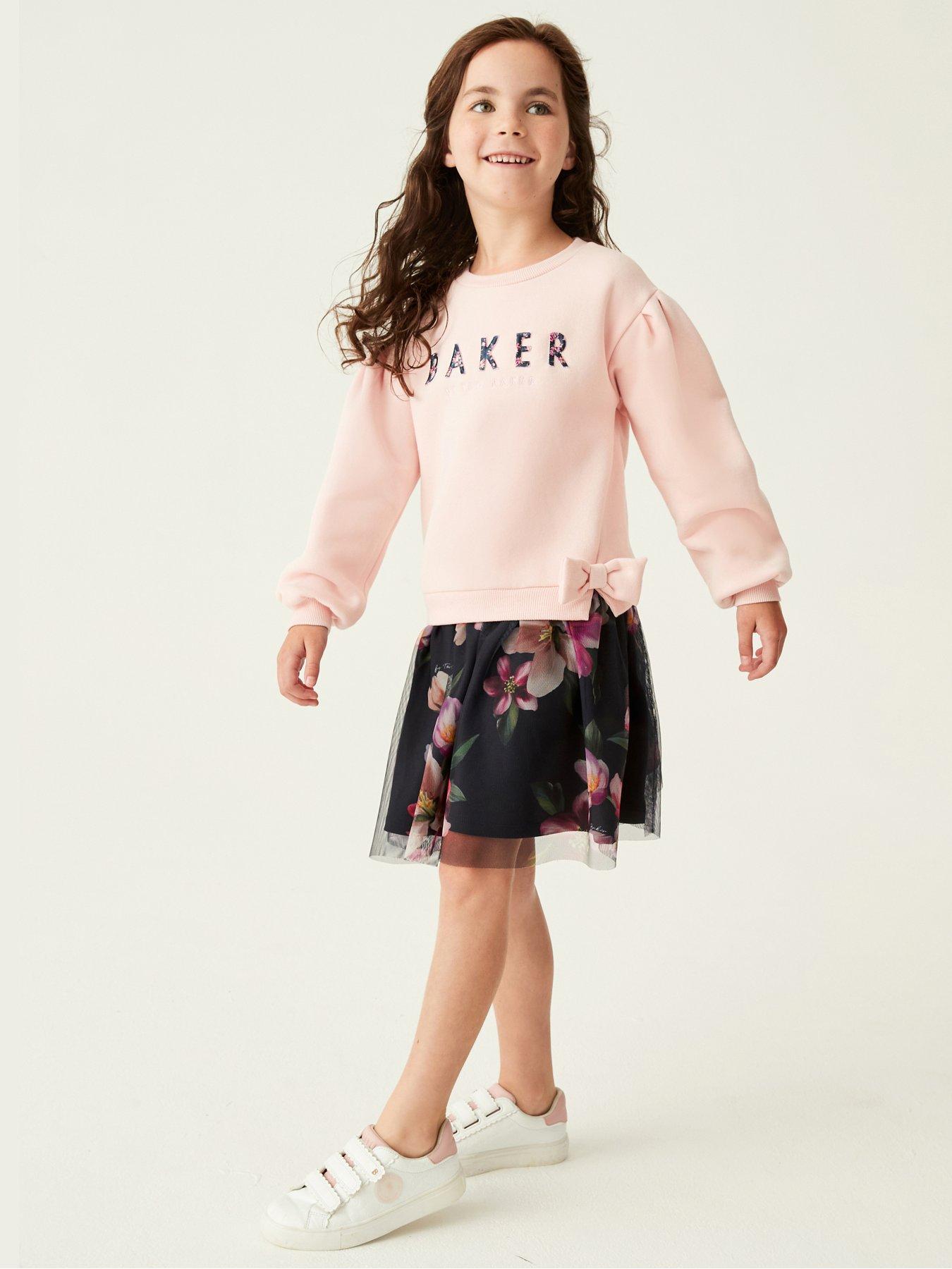 Baker By Ted Baker Girls Sweat Mockable Dress