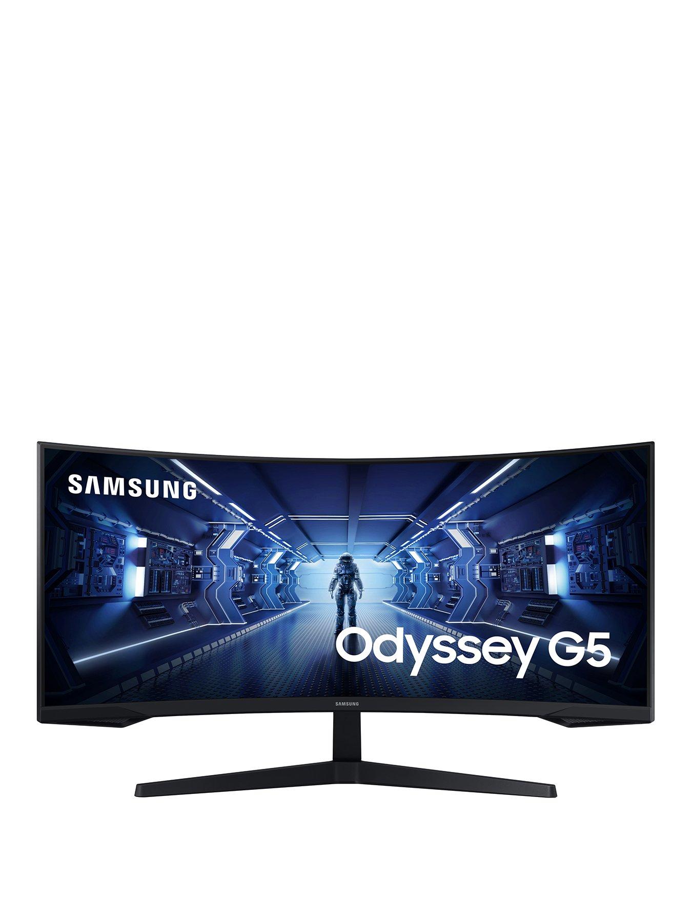 undefined Odyssey G55T 34-inch WQHD 165Hz Curved Gaming Monitor