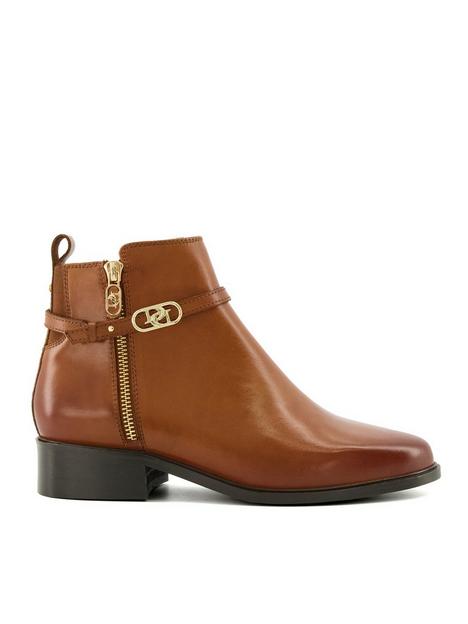 dune-london-dune-pup-leather-buckle-ankle-boots-tan