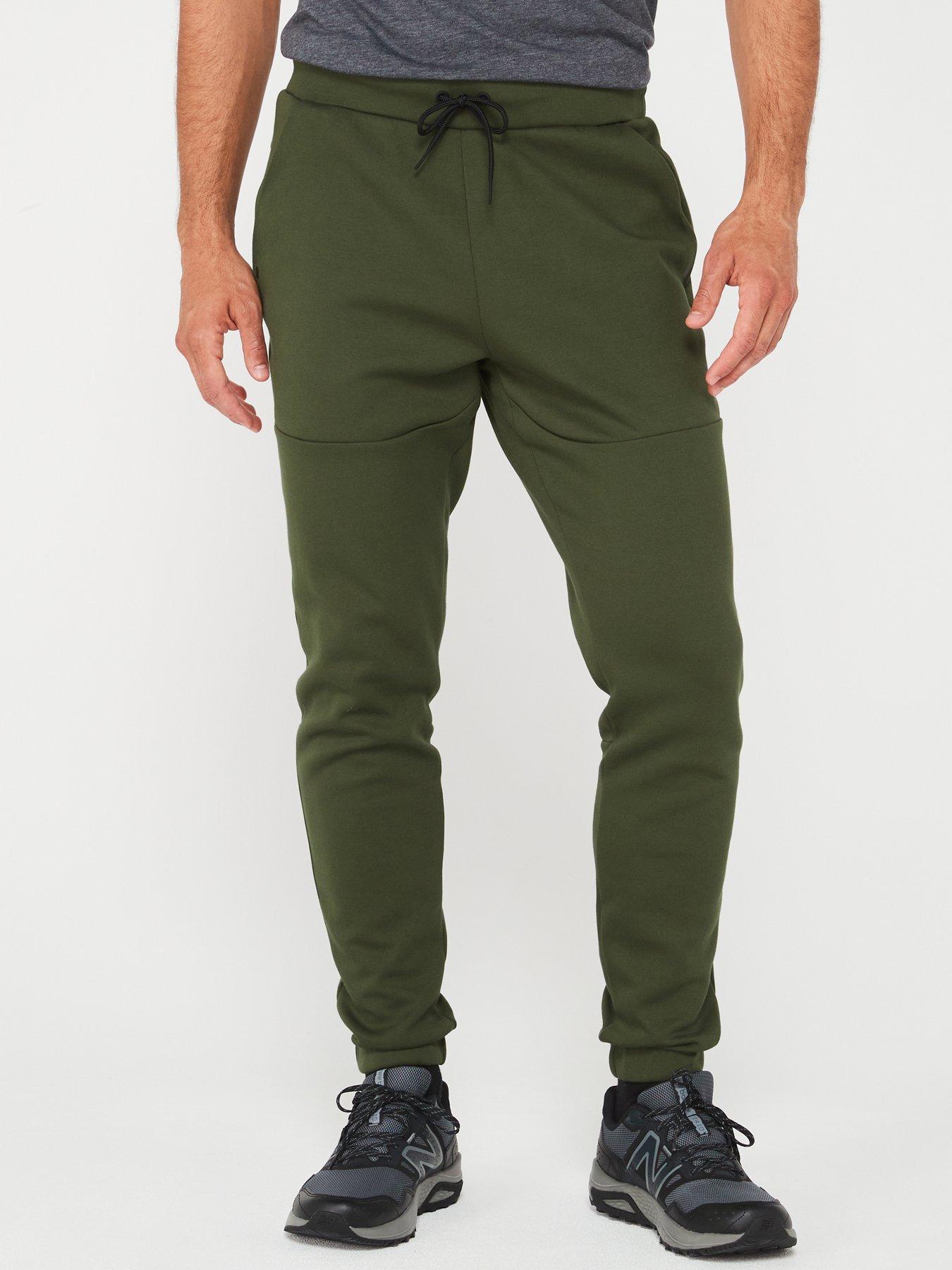 New Balance Training R.W.Tech Fleece Pants - Khaki | littlewoods.com