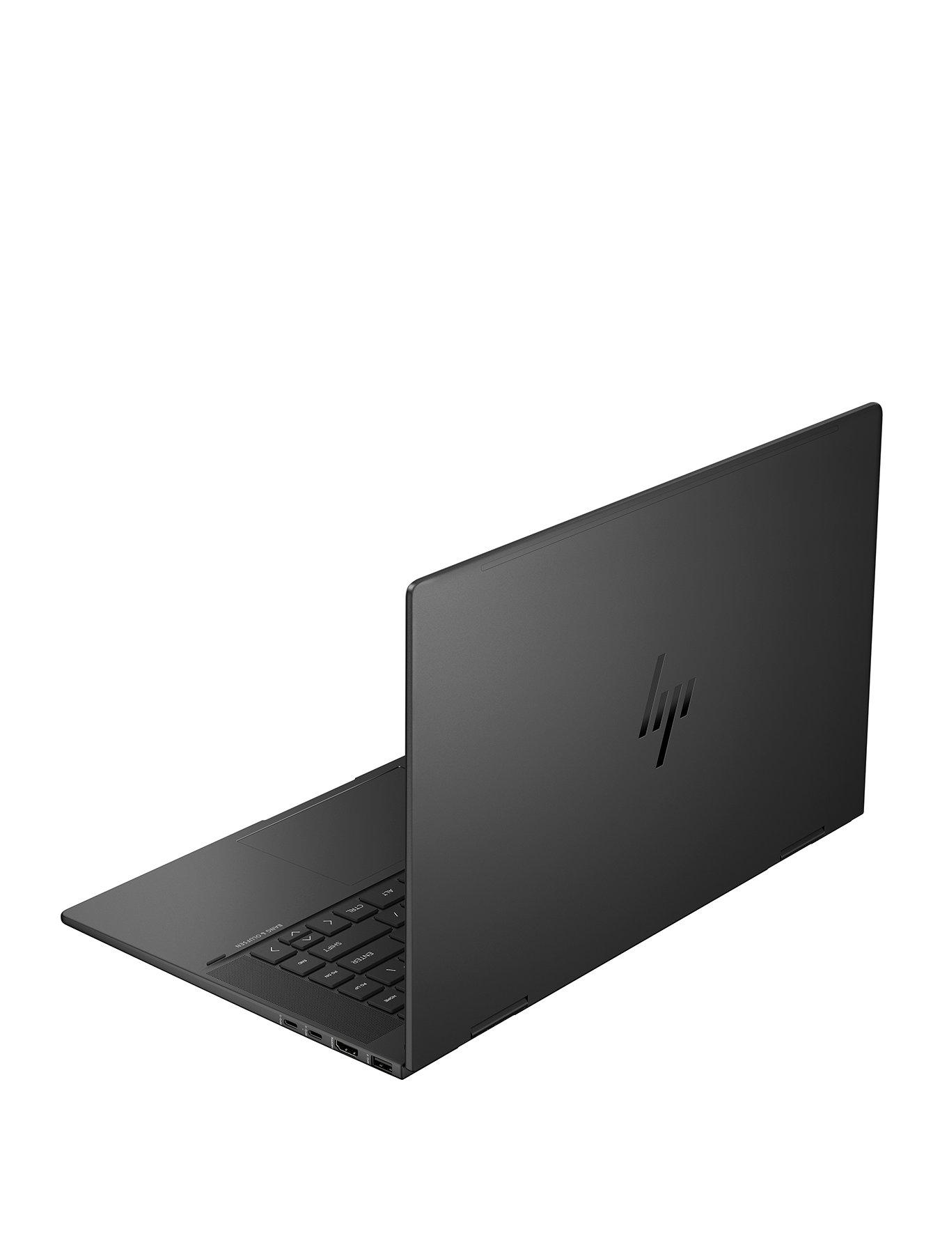 Image 2 of 8 of HP ENVY x360 15-fh0001na Laptop - 15.6in FHD Touchscreen, AMD Ryzen 5, 8GB RAM, 512GB SSD, with Optional Microsoft 365 Family (12 Months) - Black