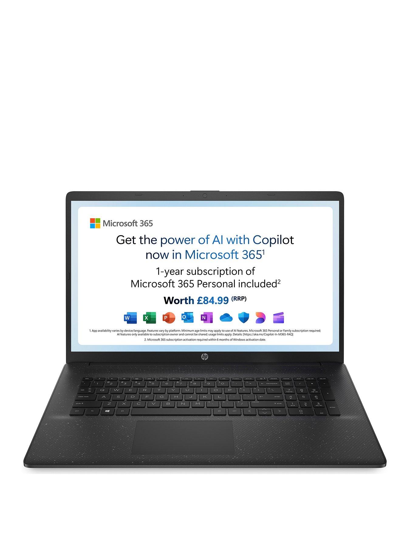 hp-17-cn0104na-laptop-173in-fhd-intel-pentium-silver-4gb-ramnbsp128gb-ssd-with-microsoft-365-personal-included-black
