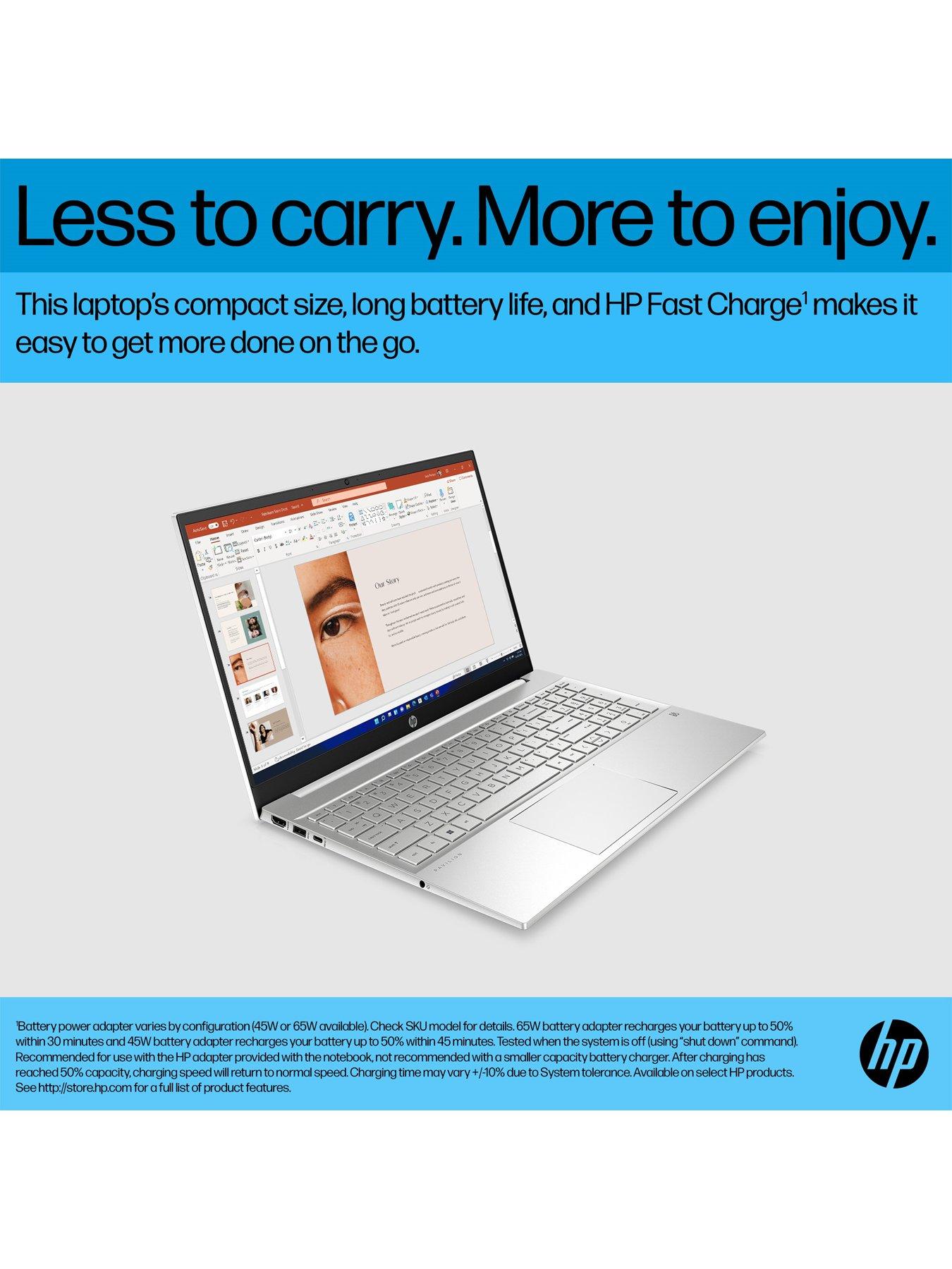 Image 6 of 8 of HP Pavilion 15-eg3023na Laptop - 15.6in FHD, Intel U300, 4GB RAM, 256GB SSD