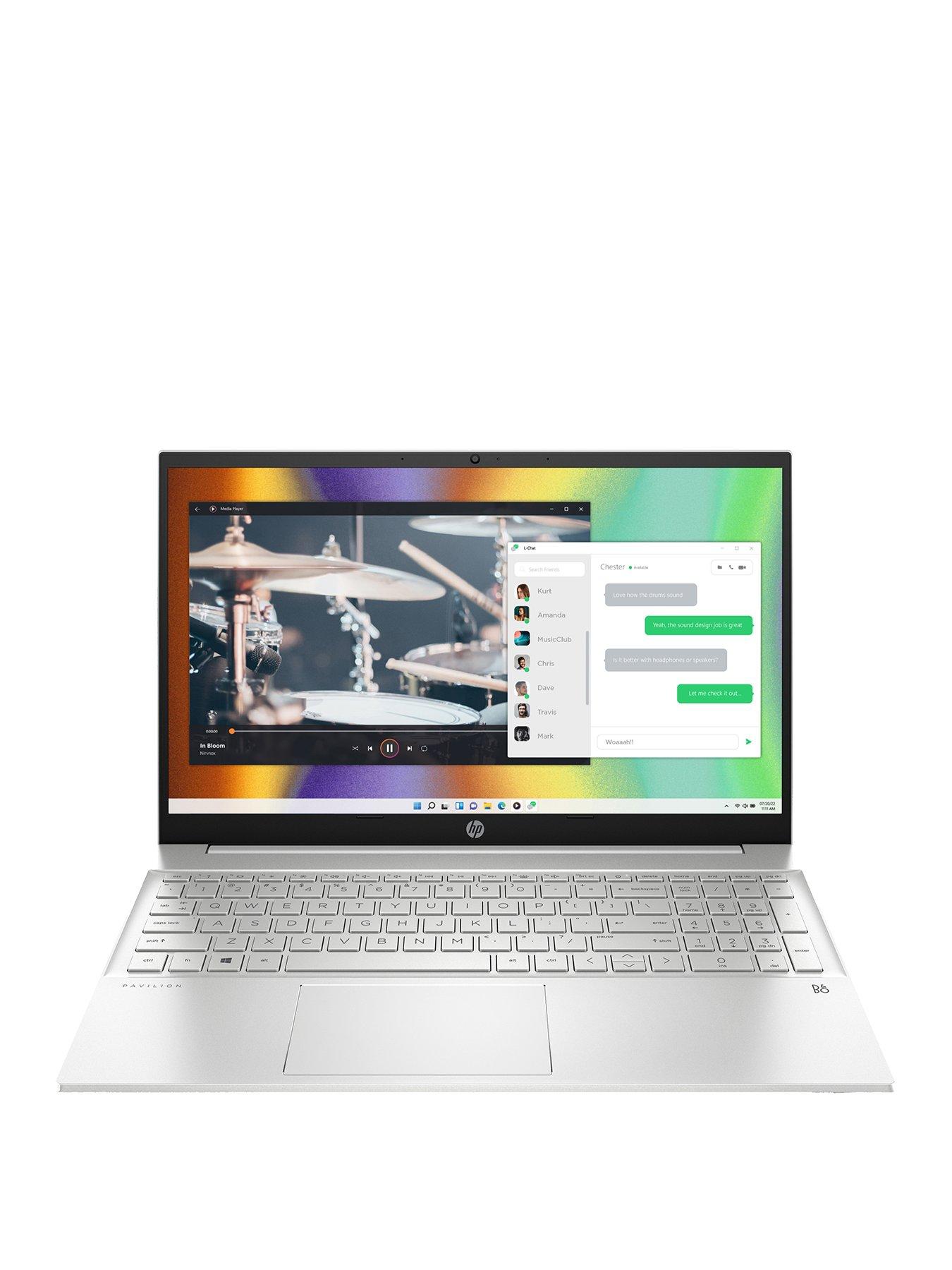  image of hp-pavilion-15-eh1028na-laptop-156in-fhdnbspamd-ryzen-7-16gb-ram-512gb-ssdnbsp--silver