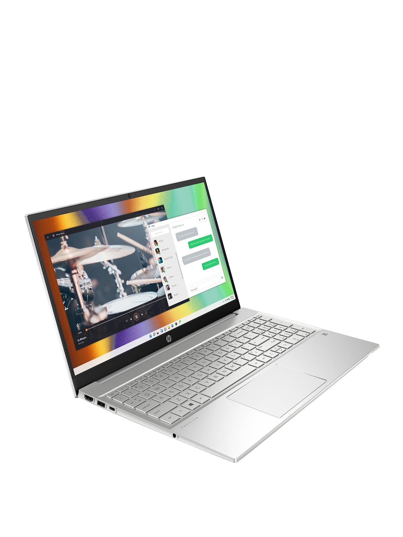  image of hp-pavilion-15-eh1029na-laptop-156in-fhdnbspamd-ryzen-5-8gb-ram-512gb-ssdnbsp--silver
