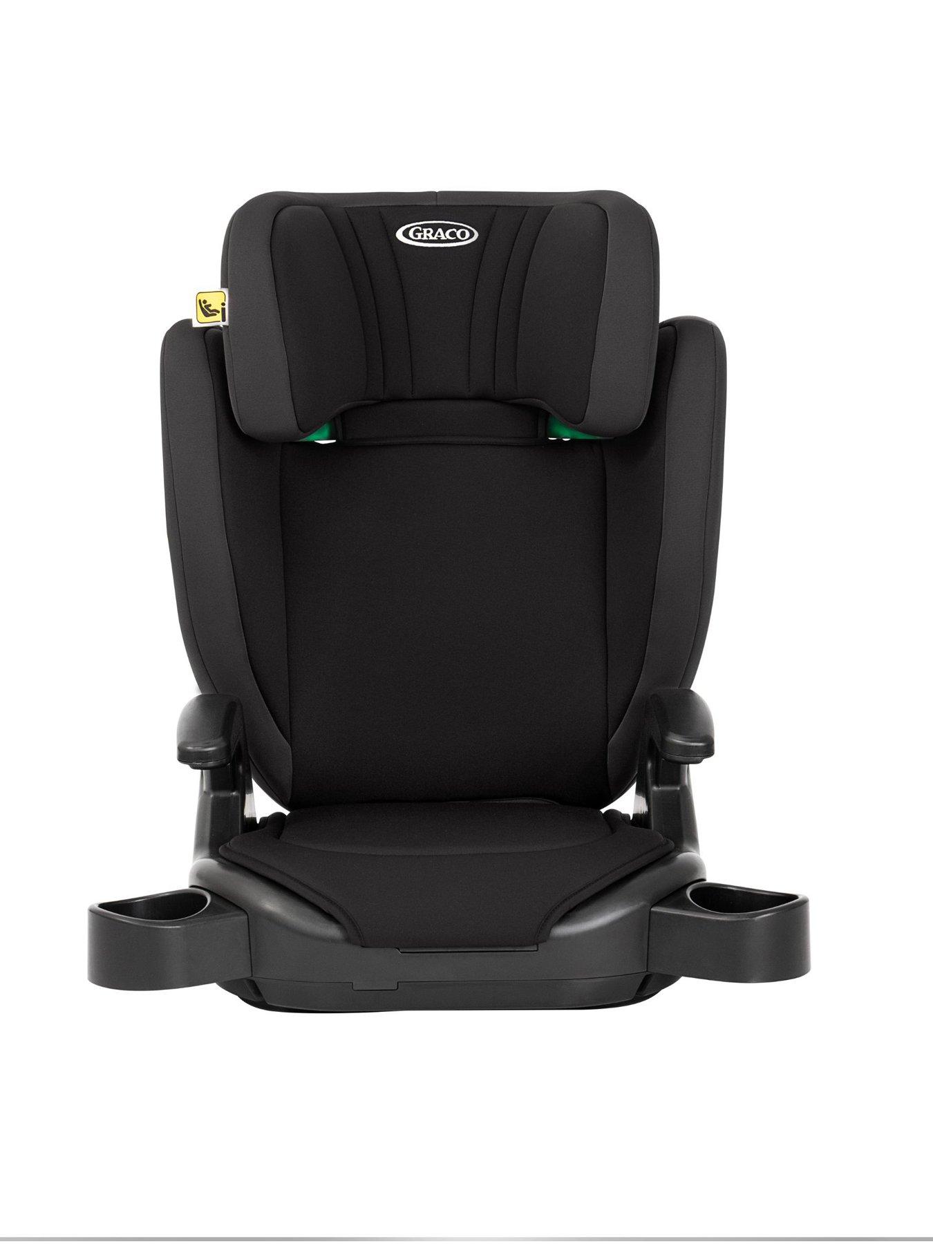 image of graco-junior-maxi-i-size-r129-highback-booster-car-seat-midnight