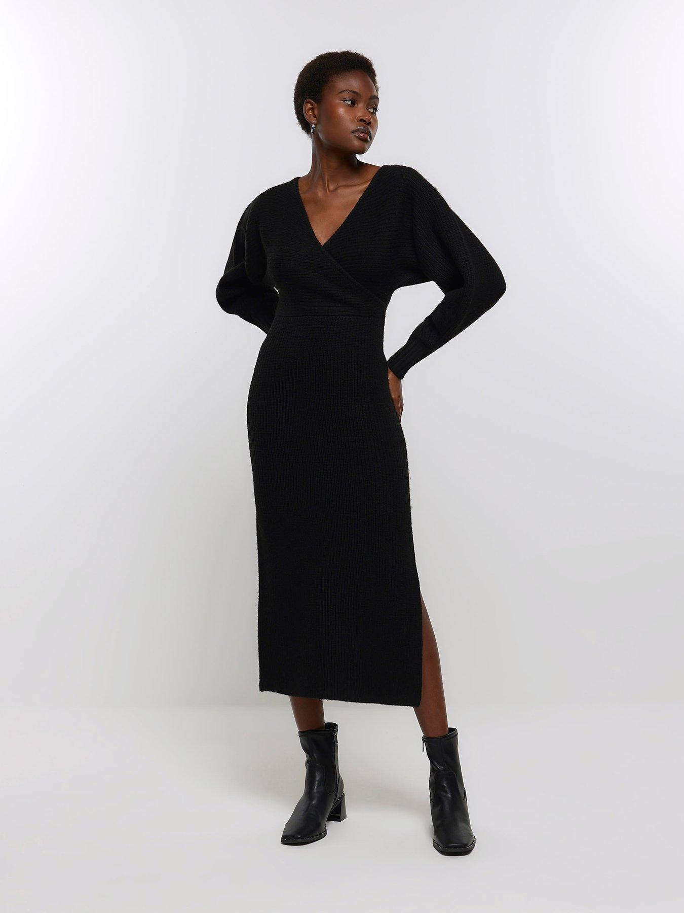 River island best sale black dress sale