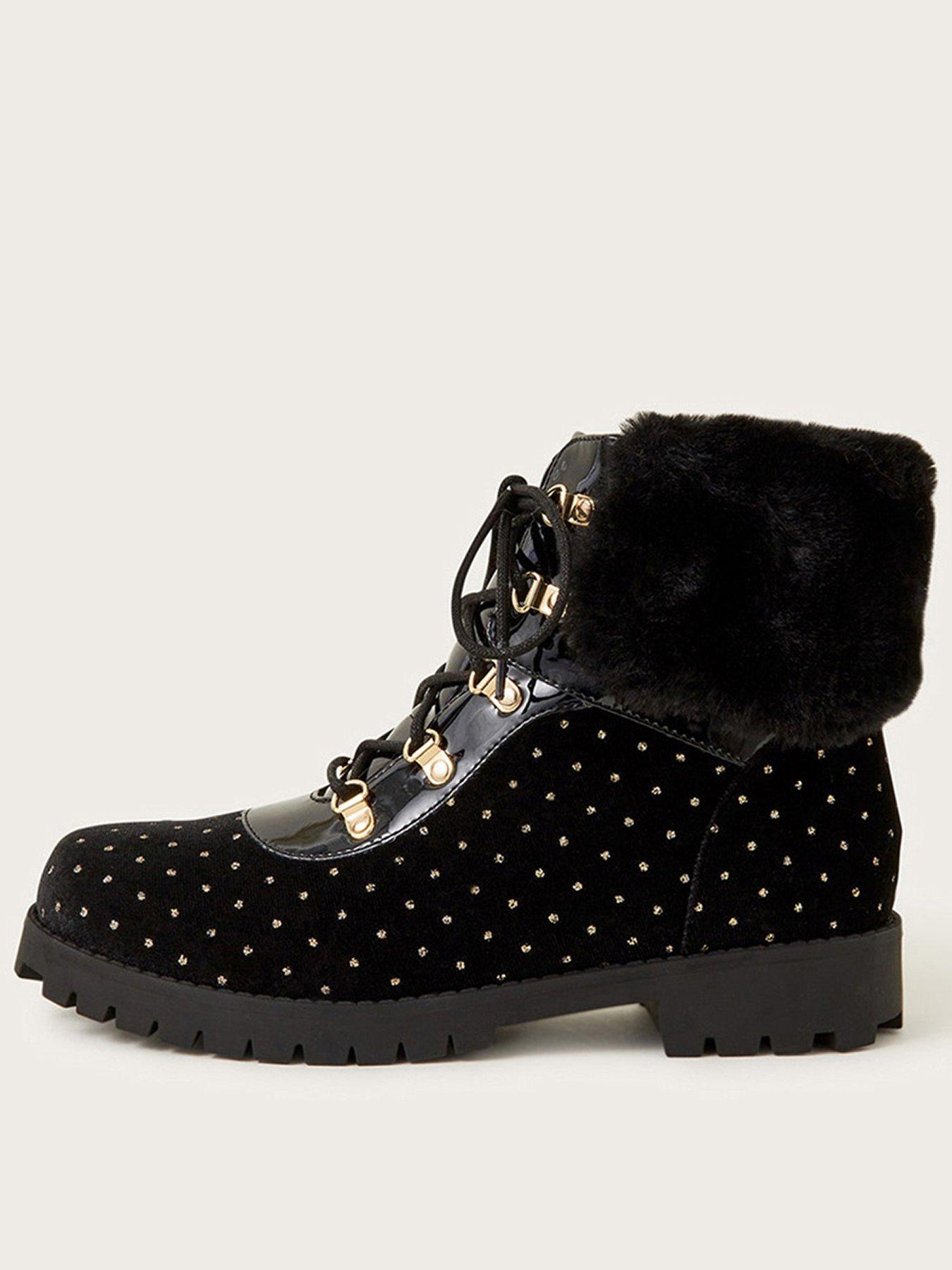 Sparkly 2025 biker boots