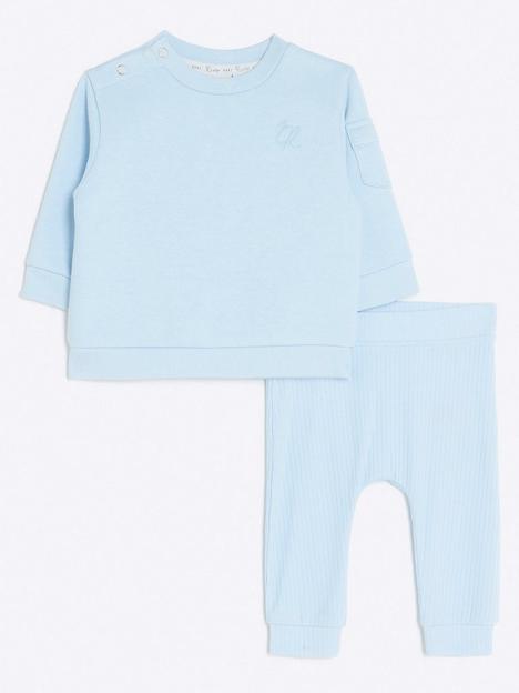 river-island-baby-baby-boy-sweatshirt-and-leggings-set-blue