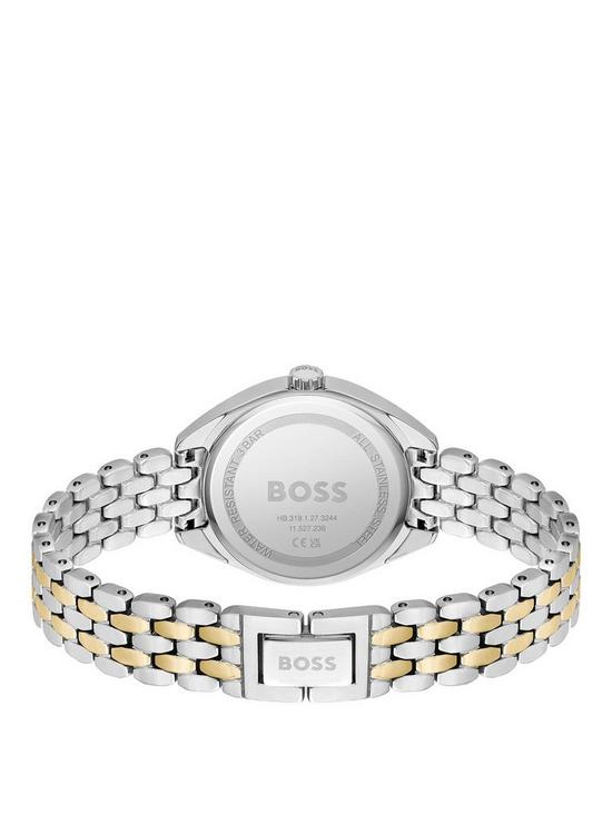 stillFront image of boss-ladies-boss-mae-two-tone-link-bracelet-watch