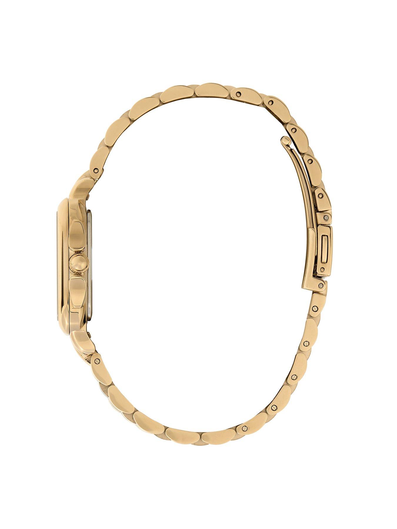 Image 3 of 8 of Olivia Burton 28mm Grosvenor Light Gold Watch