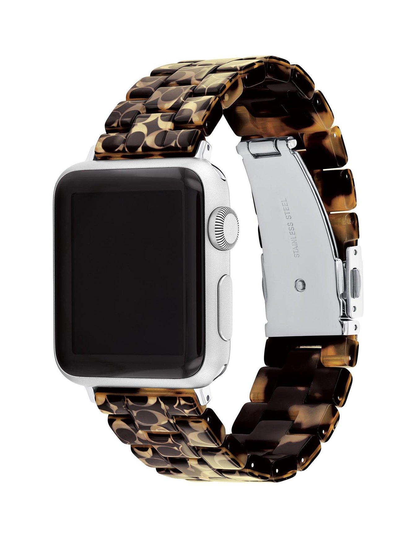 Coach apple watch discount strap with prints