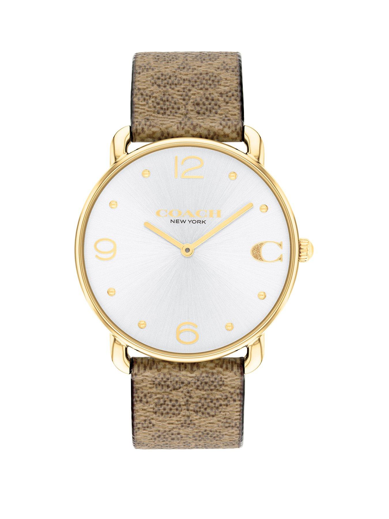 COACH Ladies Elliot Signature Watch littlewoods