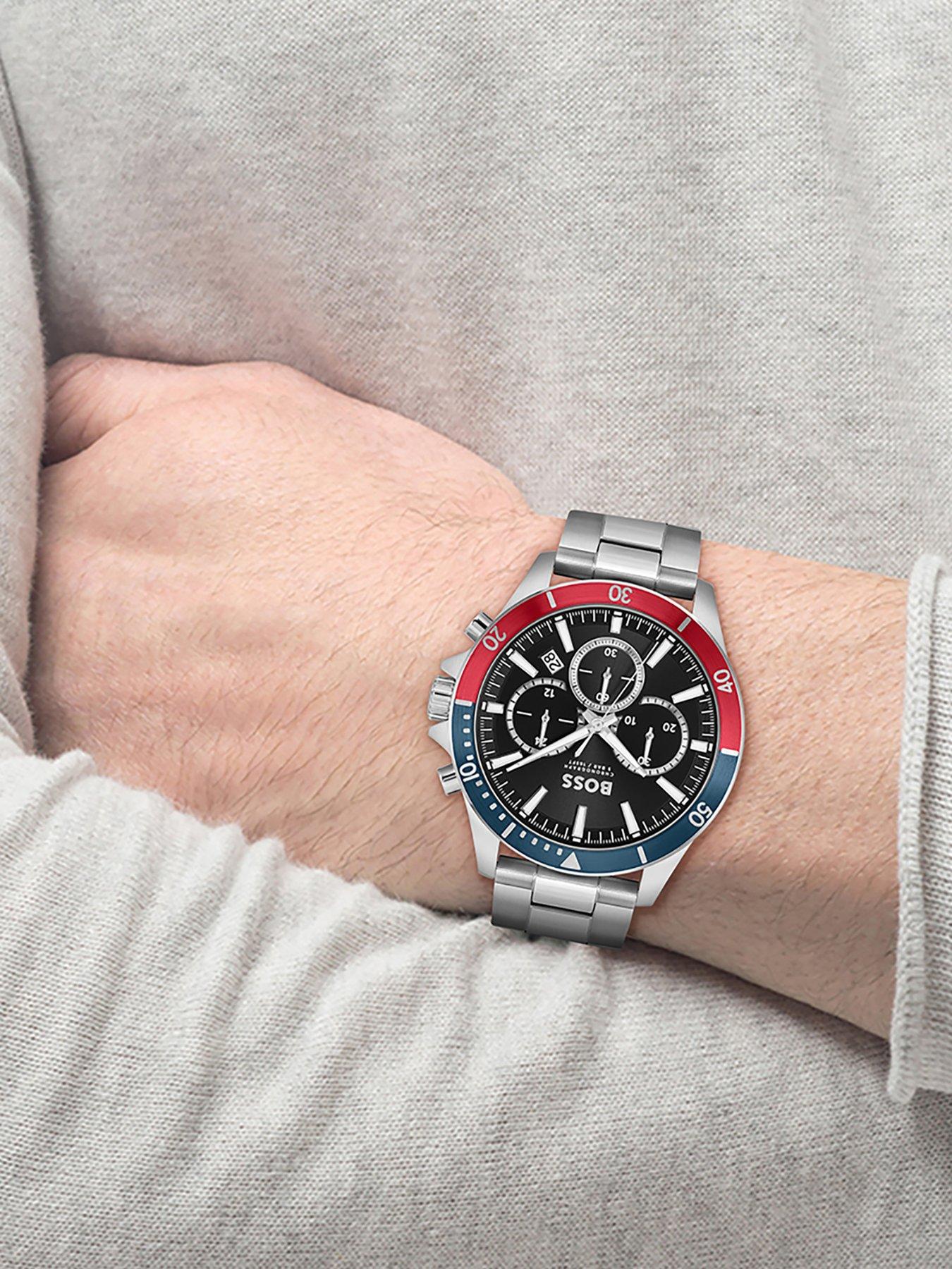  image of boss-gents-troper-chronograph-watch