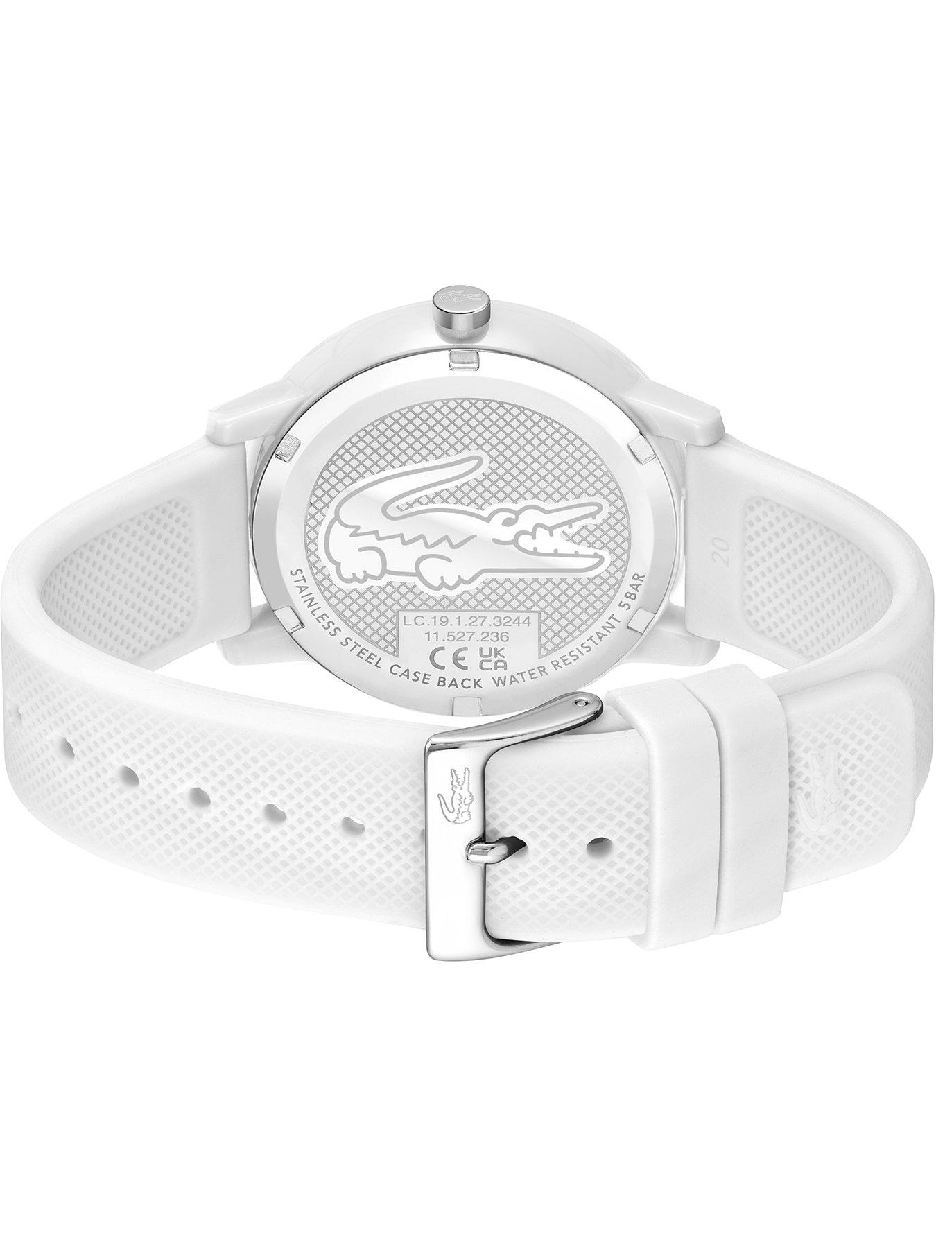 Lacoste 12.12 cheap watch white