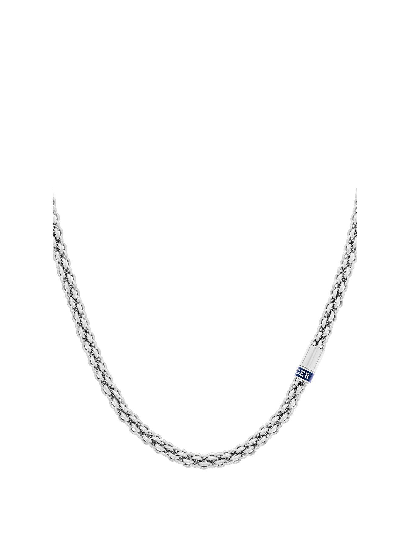 undefined men's stainless steel chain necklace