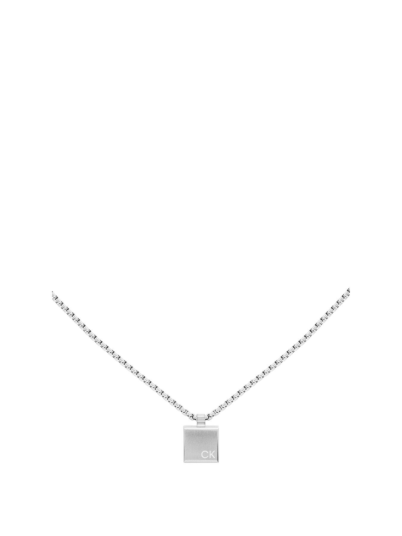 Calvin klein necklace on sale mens