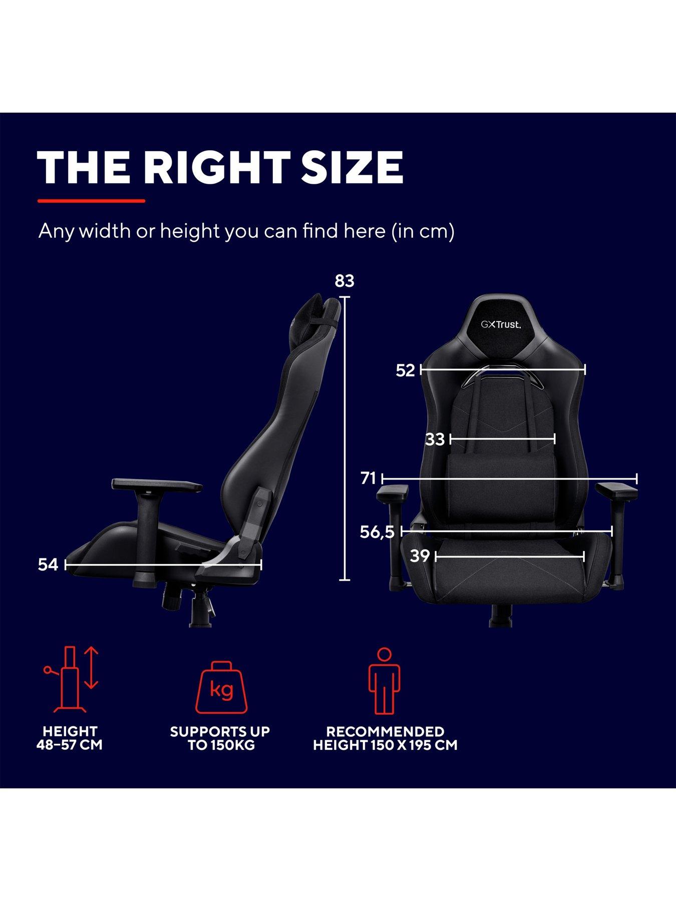 Image 6 of 6 of Trust GXT 714 Ruya Adjustable PC Gaming Chair - Black