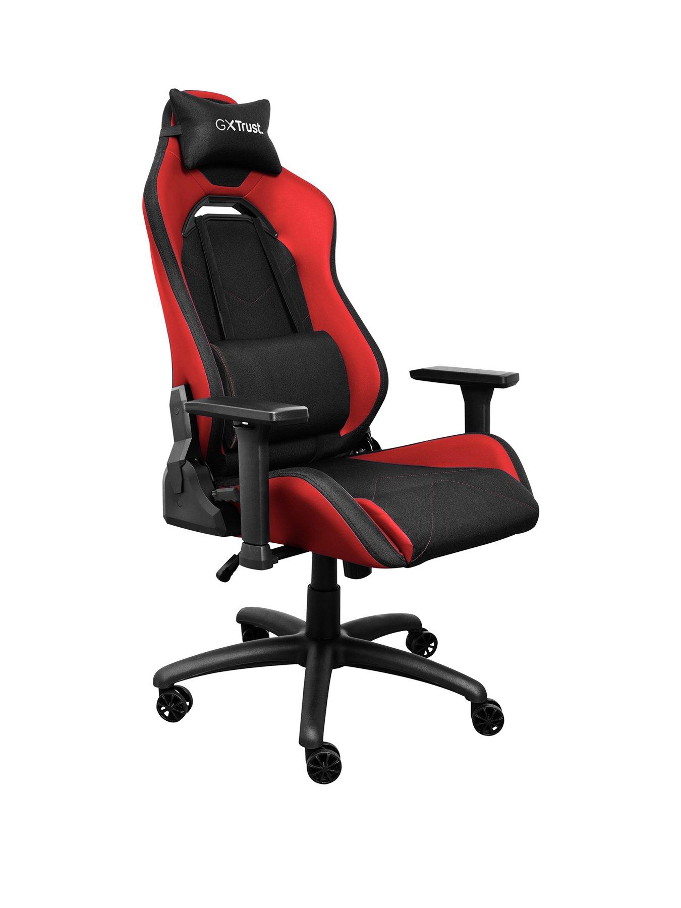 Trust GXT 714 Ruya Gaming Chair - Red | littlewoods.com