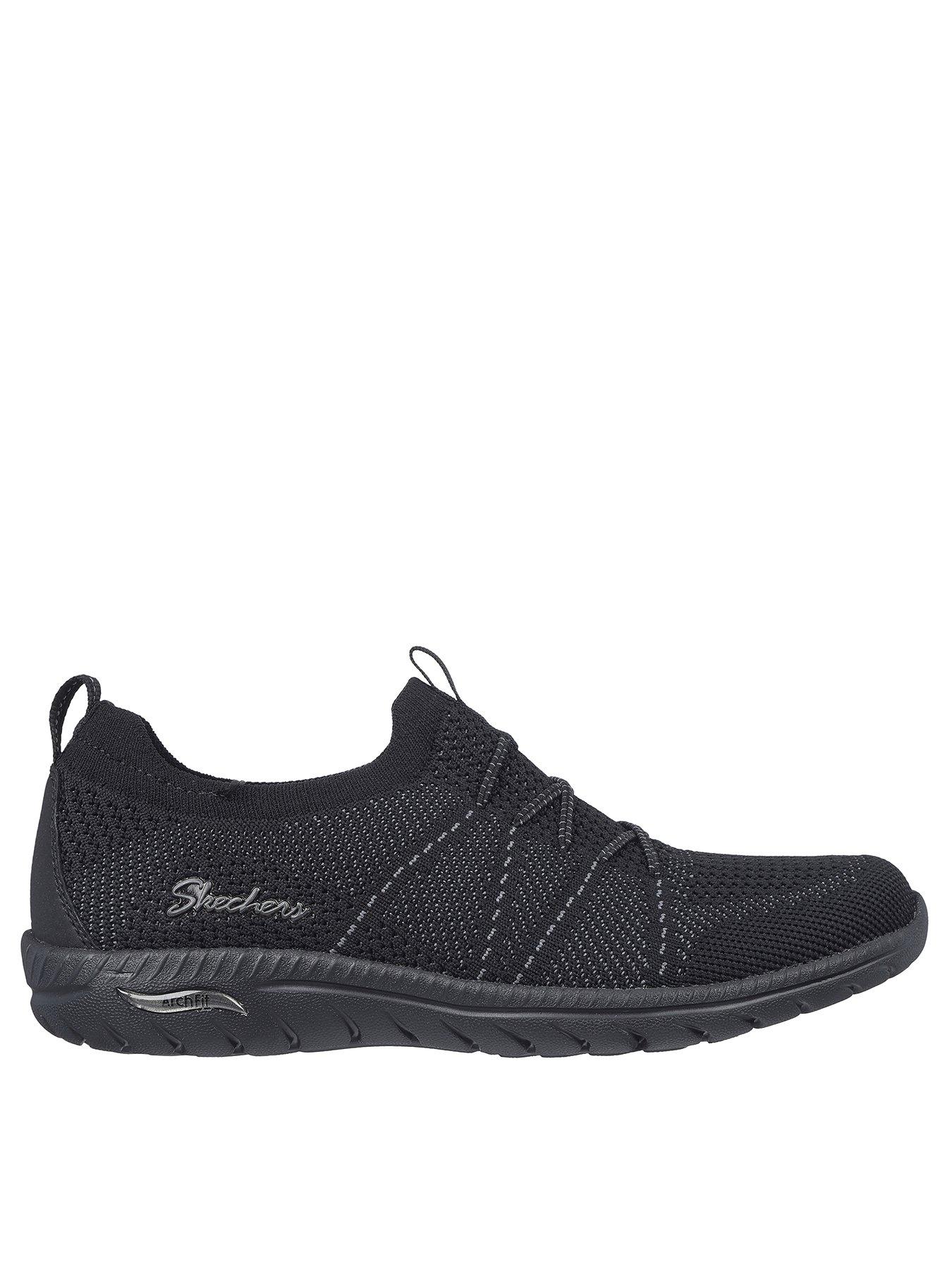 Skechers stretch fit bungee slip on hotsell