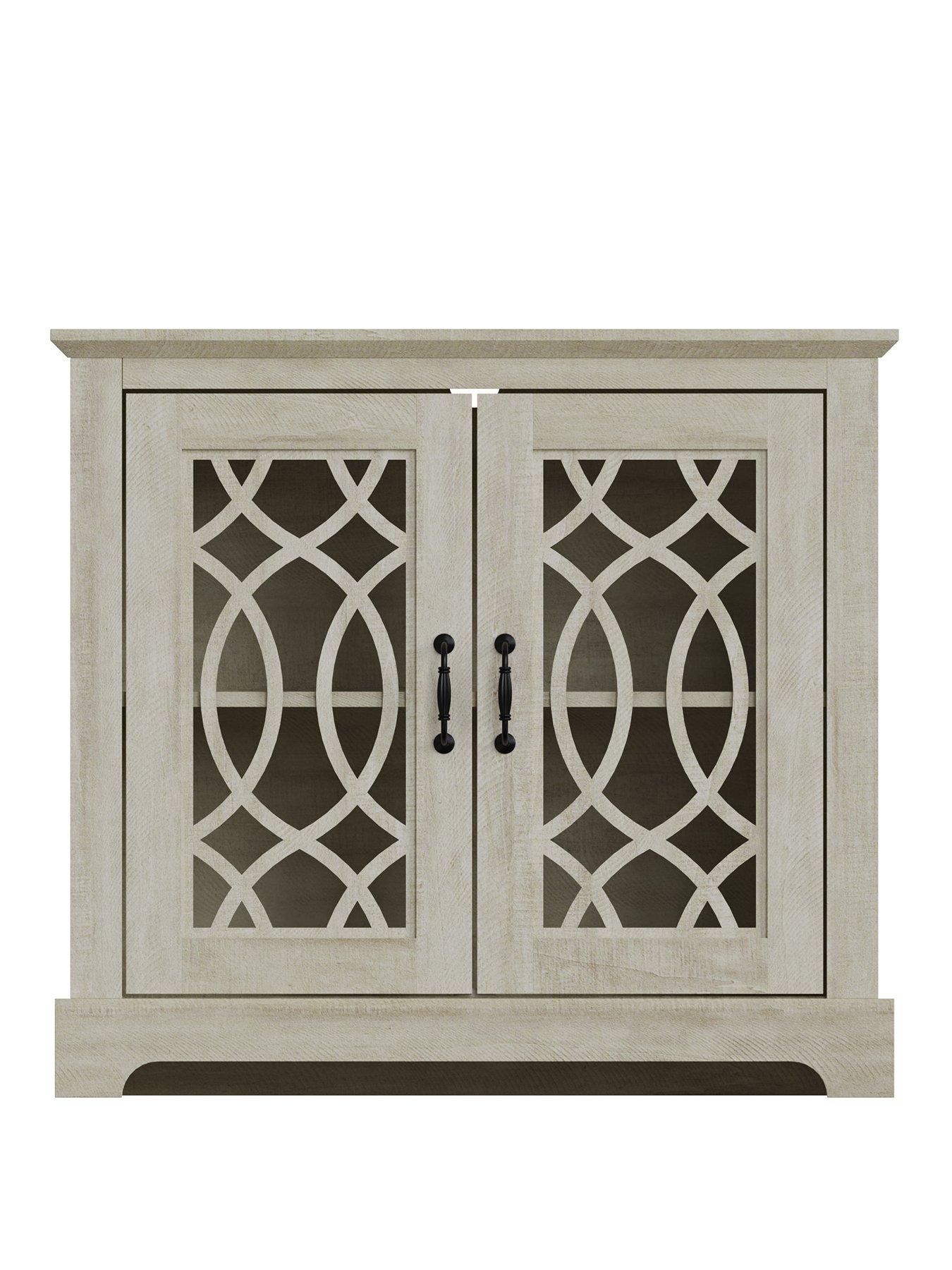 Image 2 of 6 of GFW Amelie 2 Door Sideboard - Light Grey