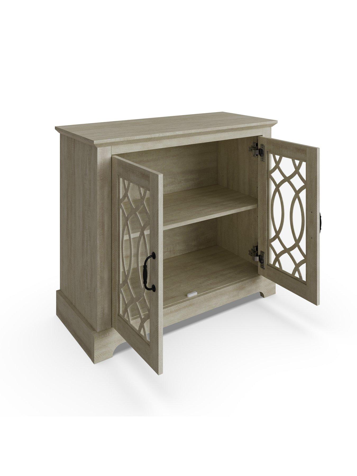 Image 4 of 6 of GFW Amelie 2 Door Sideboard - Light Grey