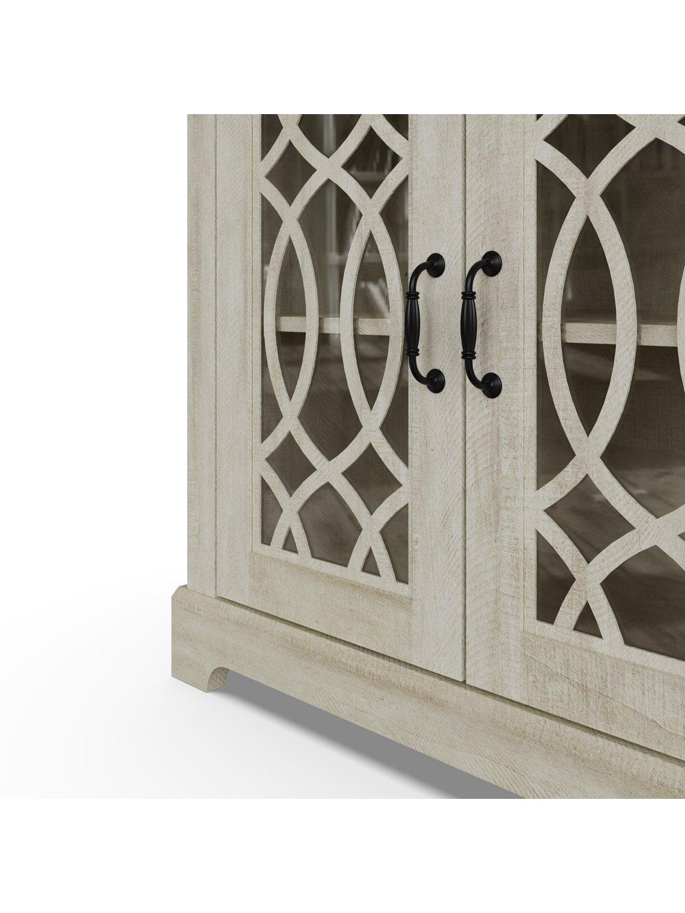 Image 5 of 6 of GFW Amelie 2 Door Sideboard - Light Grey