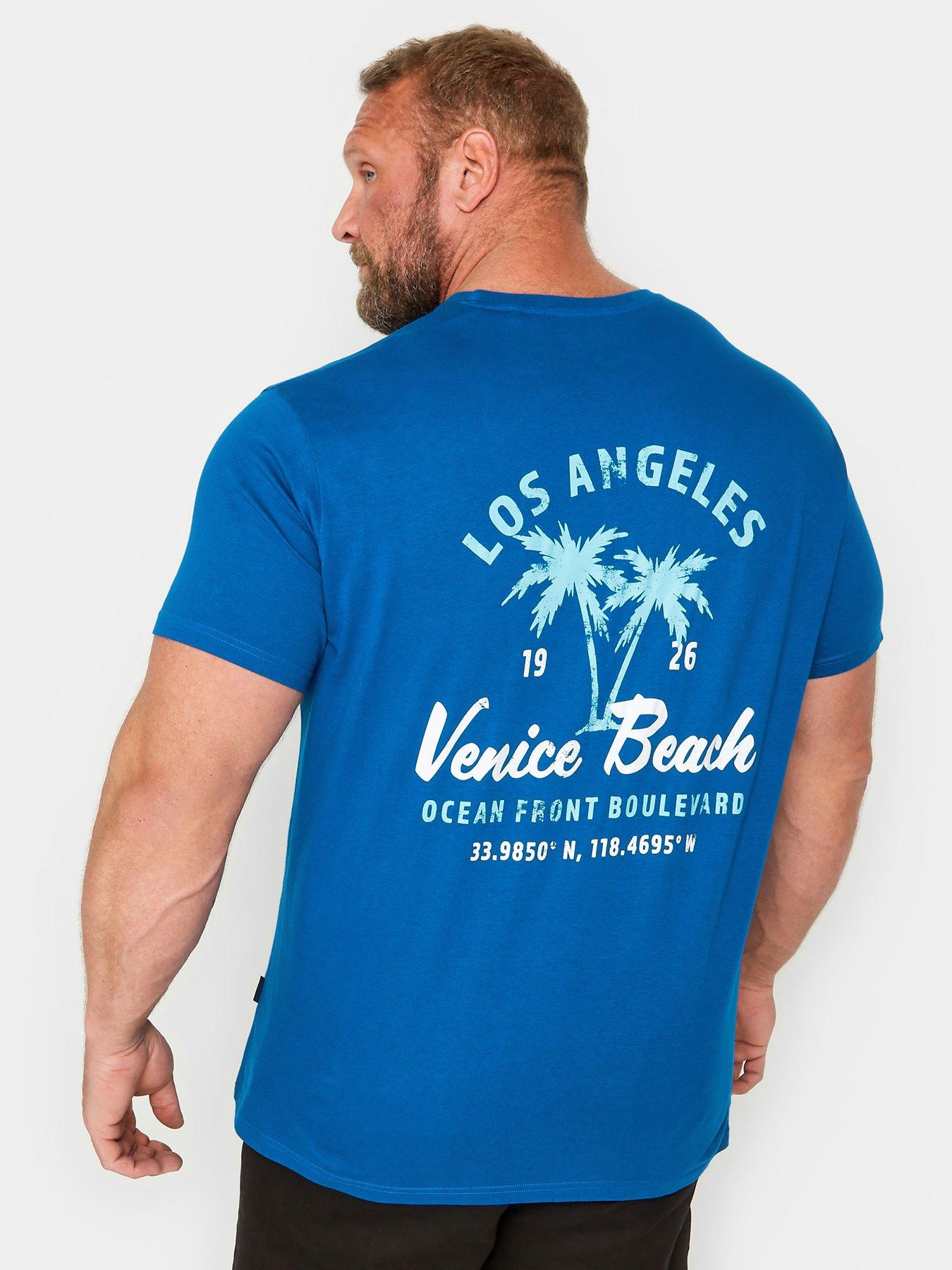  image of badrhino-venice-beach-directoire-print-t-shirt