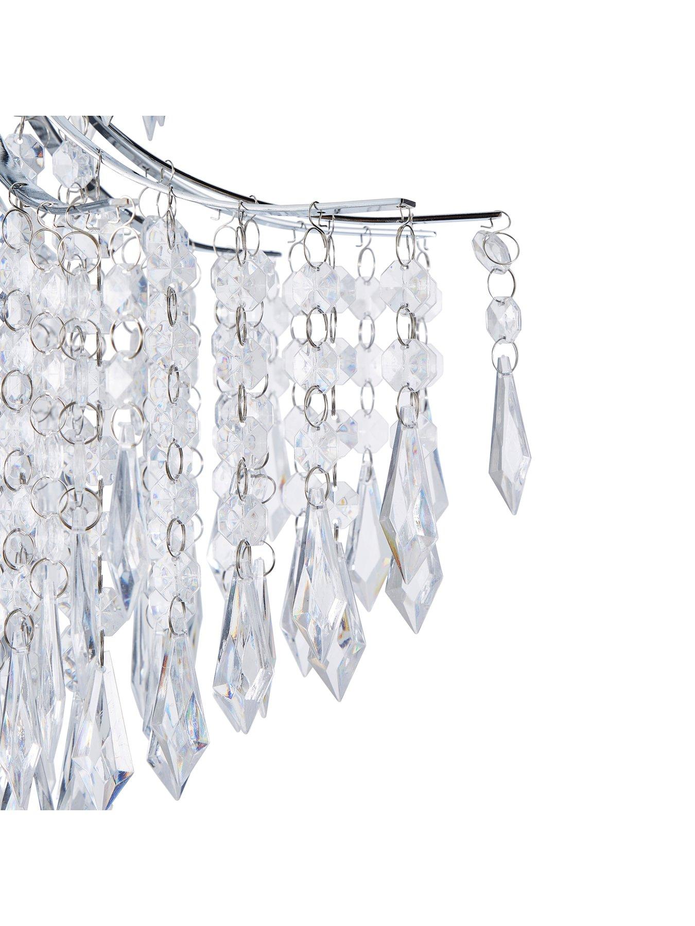 Image 3 of 3 of Glow Acrylic Droplet Easyfit Ceiling Light