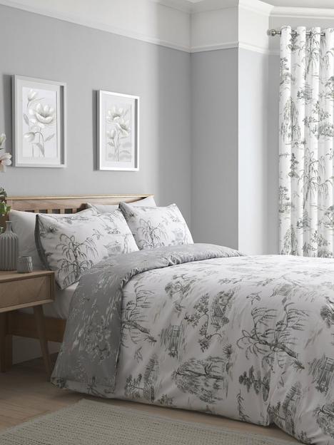 dreams-drapes-oriental-flower-grey-duvet-cover-set
