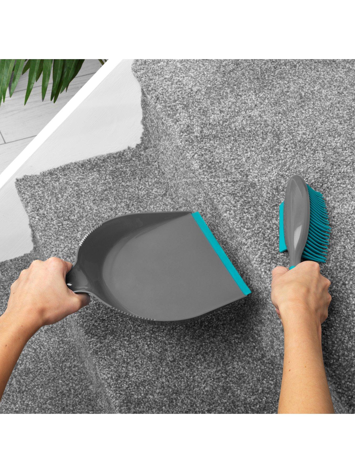 Beldray Pet Plus Rubber Head Broom & Pet Plus Rubber Head Dustpan