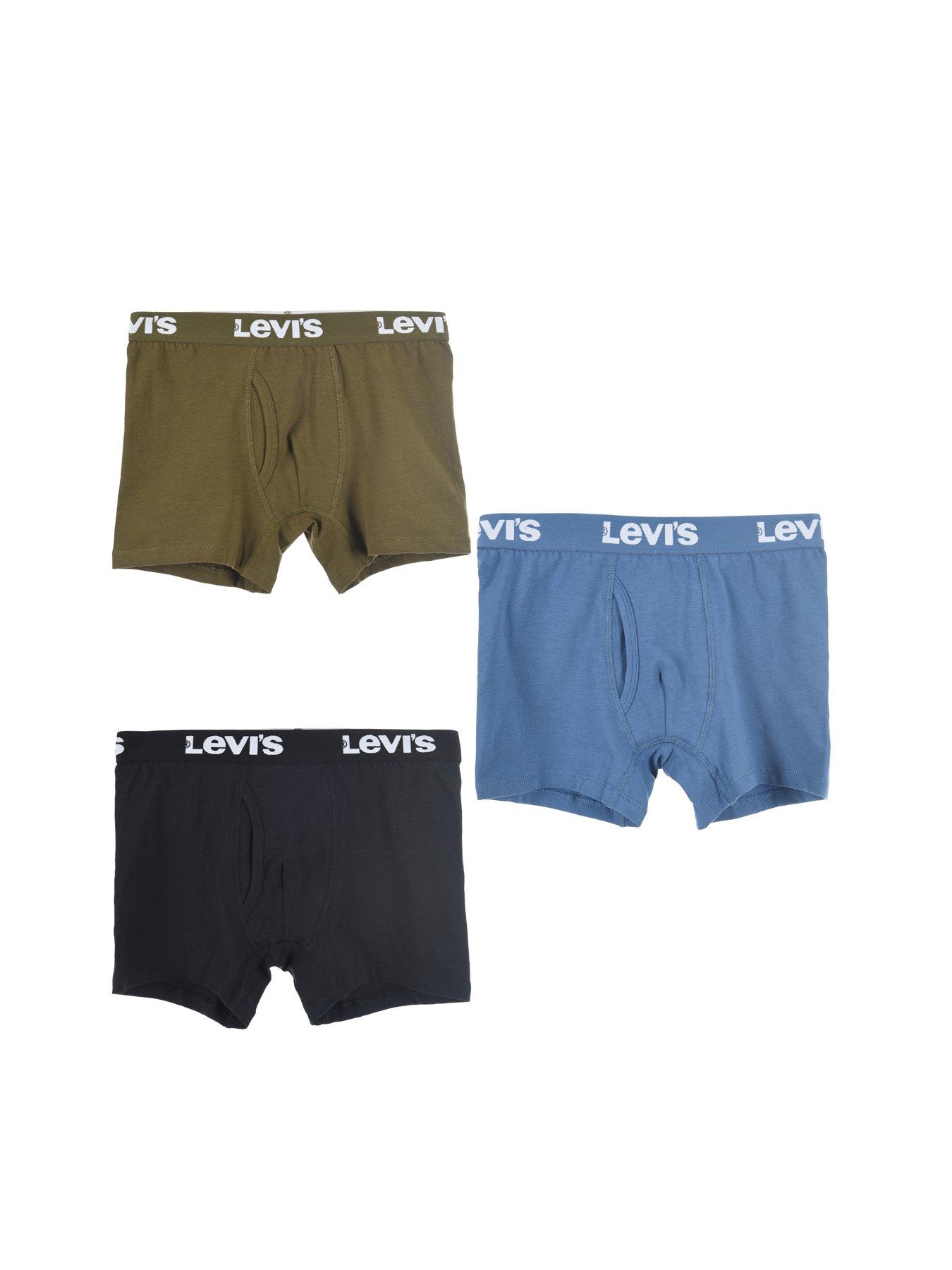 undefined Boys 3 Pack Boxer Brief - Black