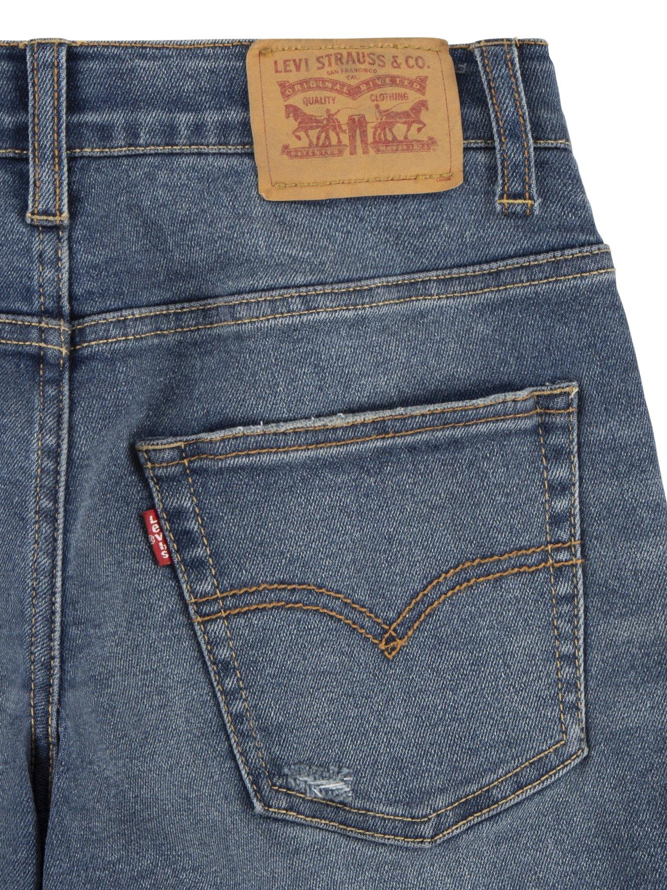 image of levis-boys-stay-loose-taper-jeans-blue