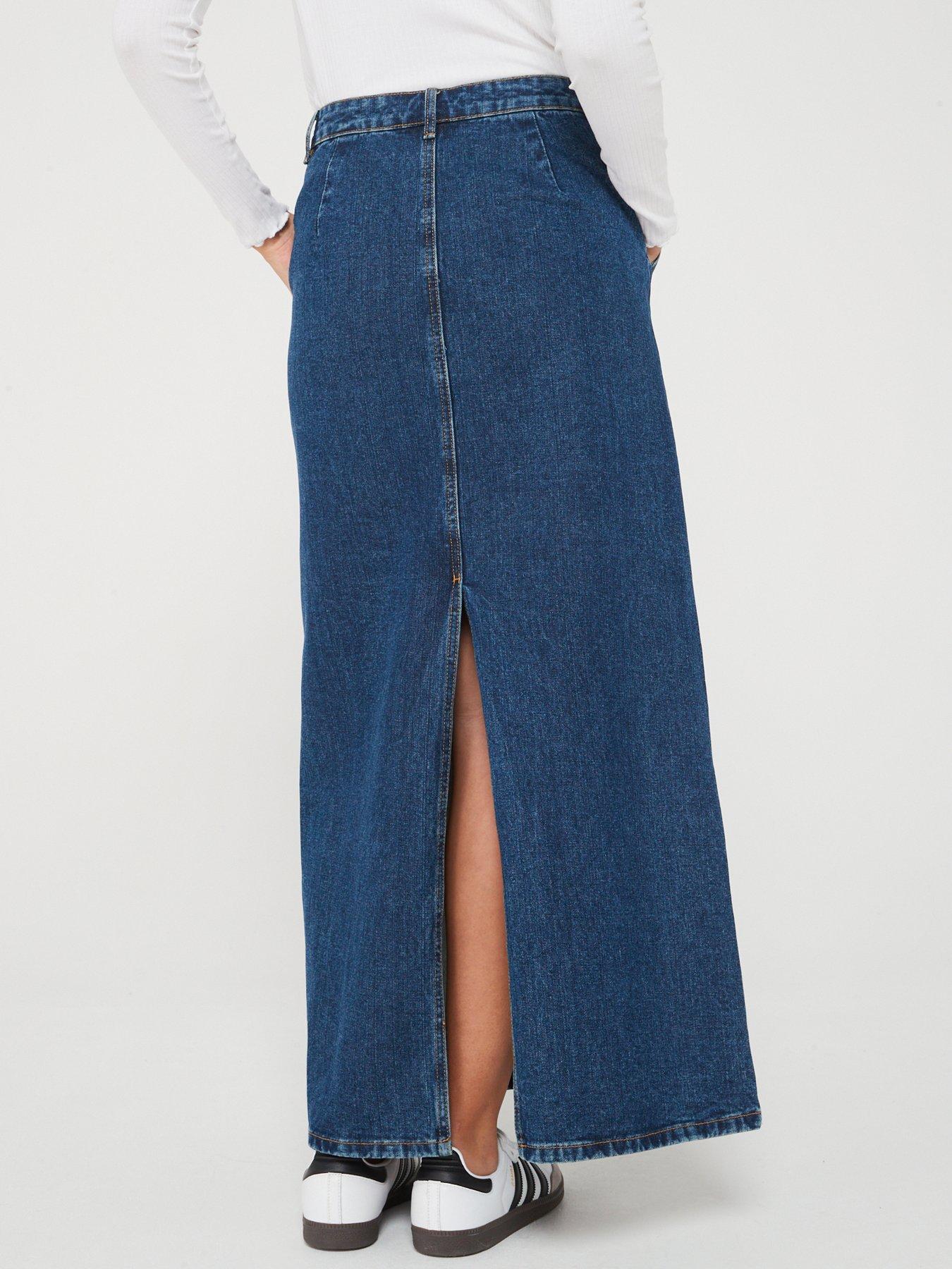 Kira Split Hem Denim