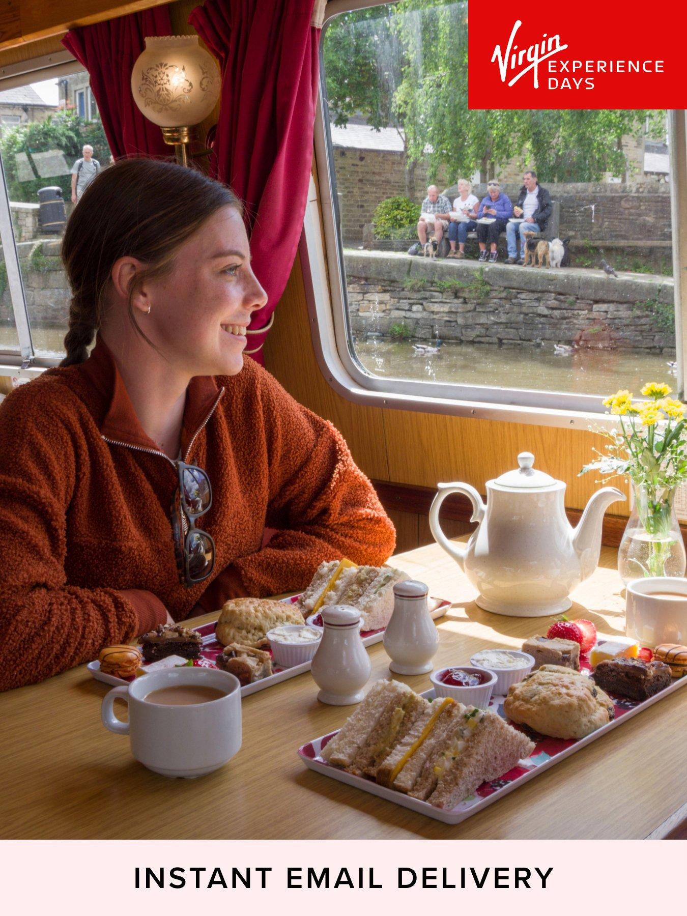 Virgin Experience Days Picturesque Afternoon Tea Cruise On The Leeds & Liverpool Canal For Two