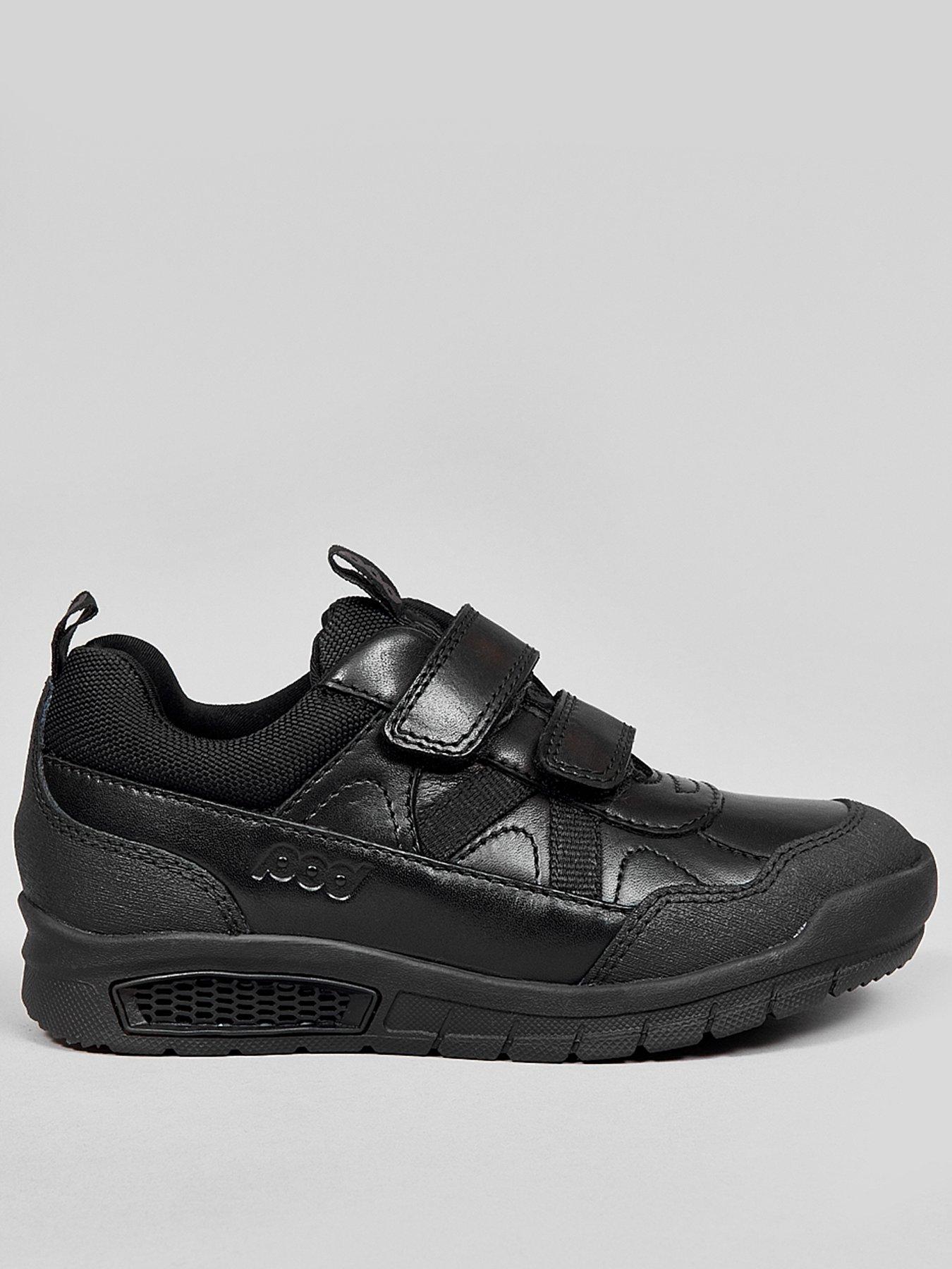 Nike black velcro school sales shoes