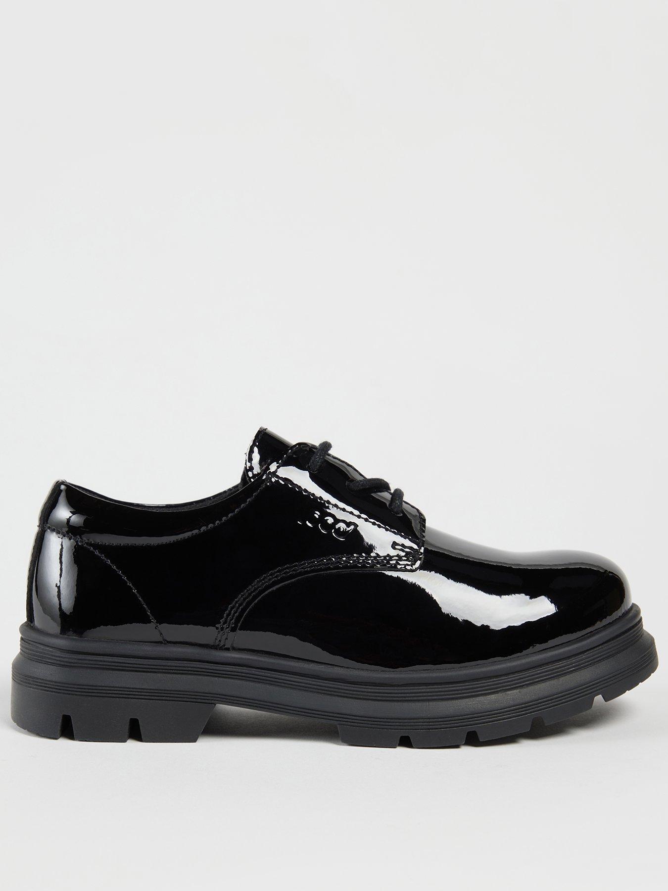  image of pod-irene-patent-lace-up-shoe