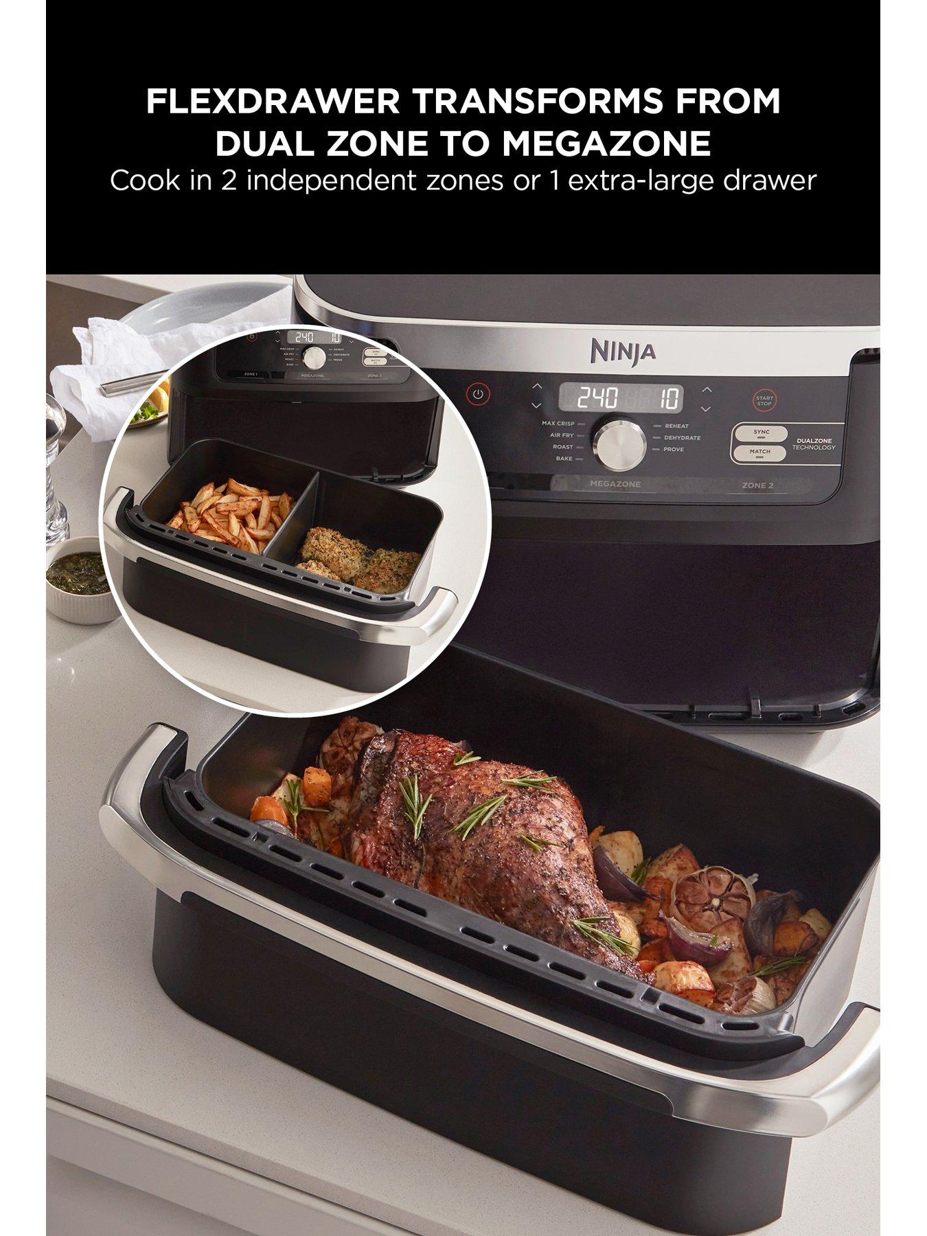 Ninja launch new 10.4L MegaZone FlexiDrawer air fryer 'perfect for family  meals' - price and how to buy - Yahoo Sport